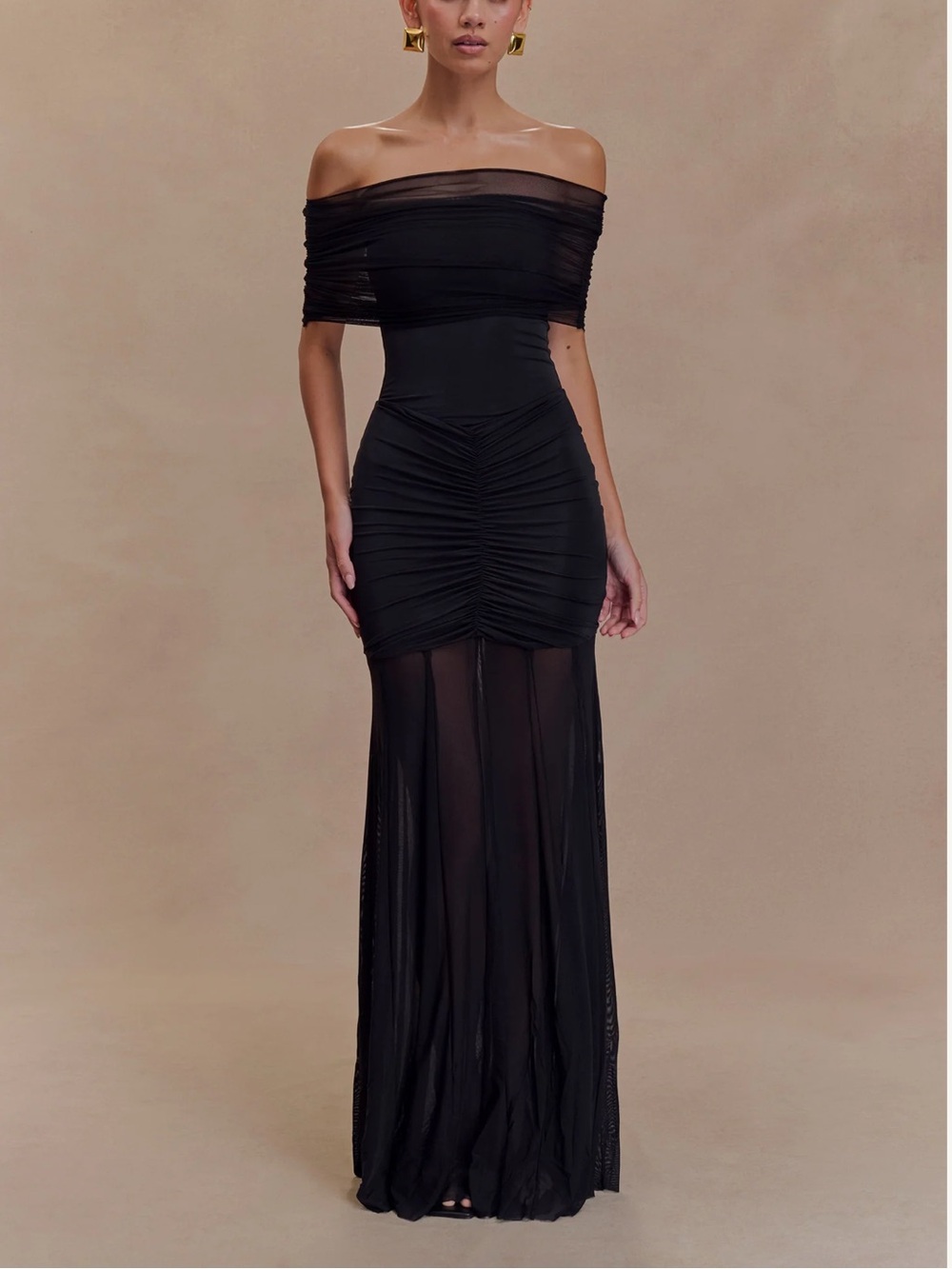 Meshki Black Caspian Dress
